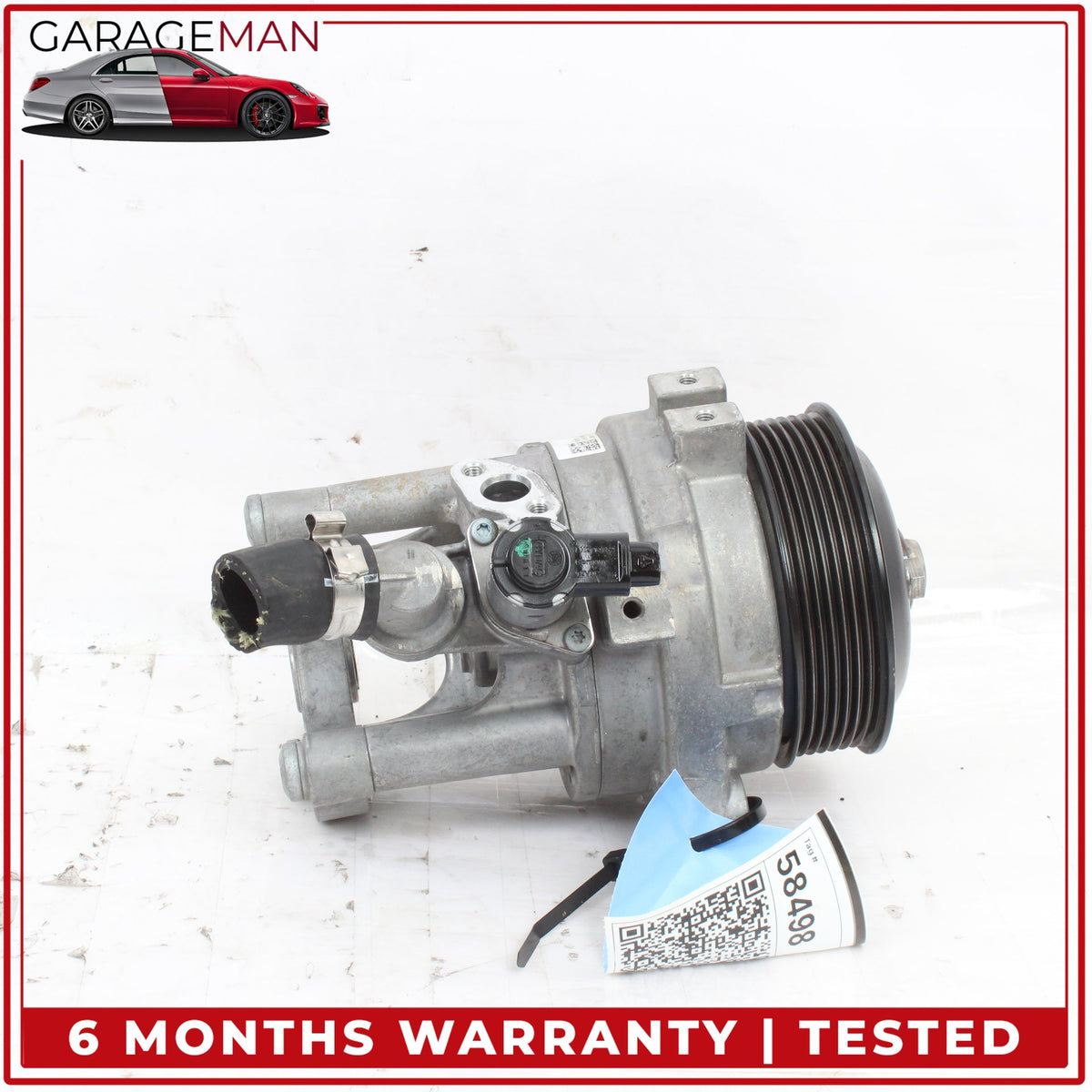 2008-2019 BMW 650i X5 X6 Hydraulic Power Steering Pump w/ Pulley 7545298 OEM