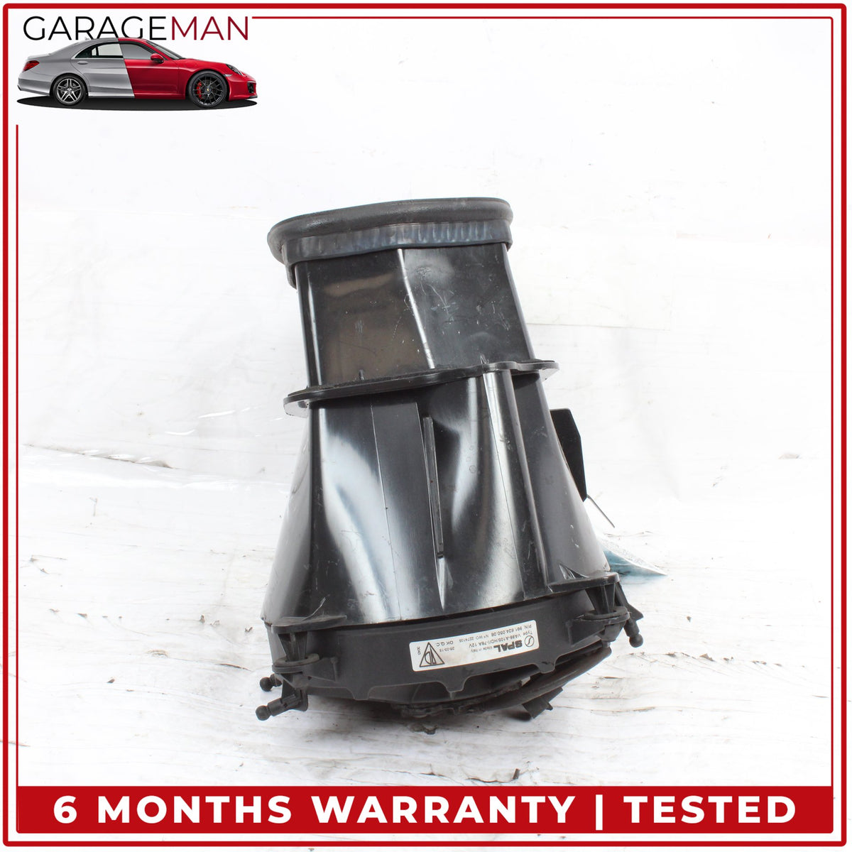 2014-2016 Porsche Cayman 981 Right Side Engine Air Intake Duct Fan 99162405006 OEM