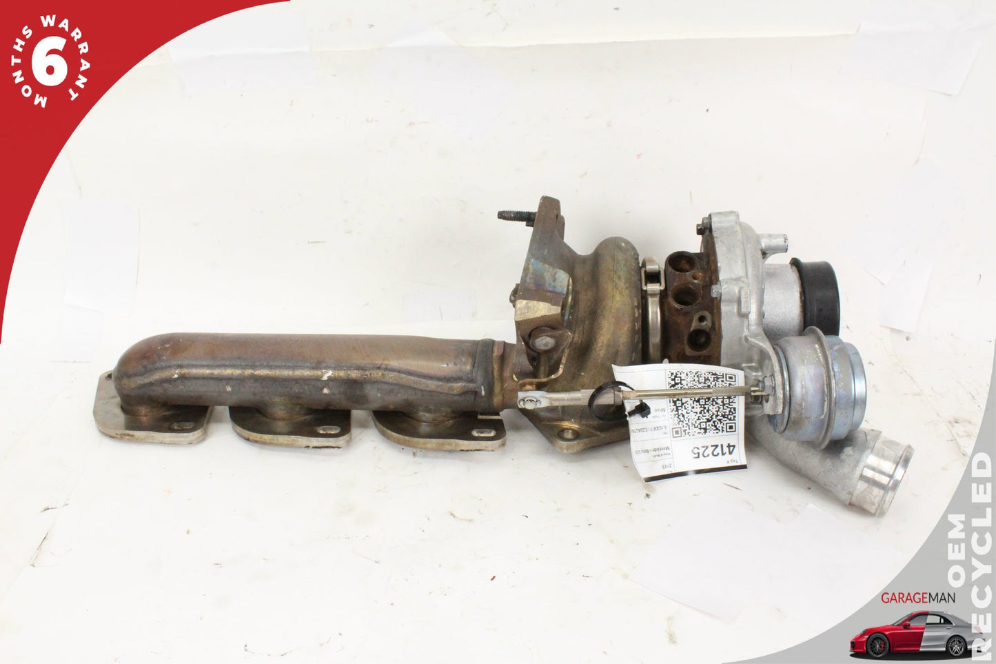 2011-2020 Mercedes X166 GL450 M278 Left Turbocharger Turbo Charger Manifold OEM