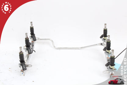 2005-2012 Mercedes W204 C300 E350 Fuel Injector Rail w/ Fuel Injectors OEM
