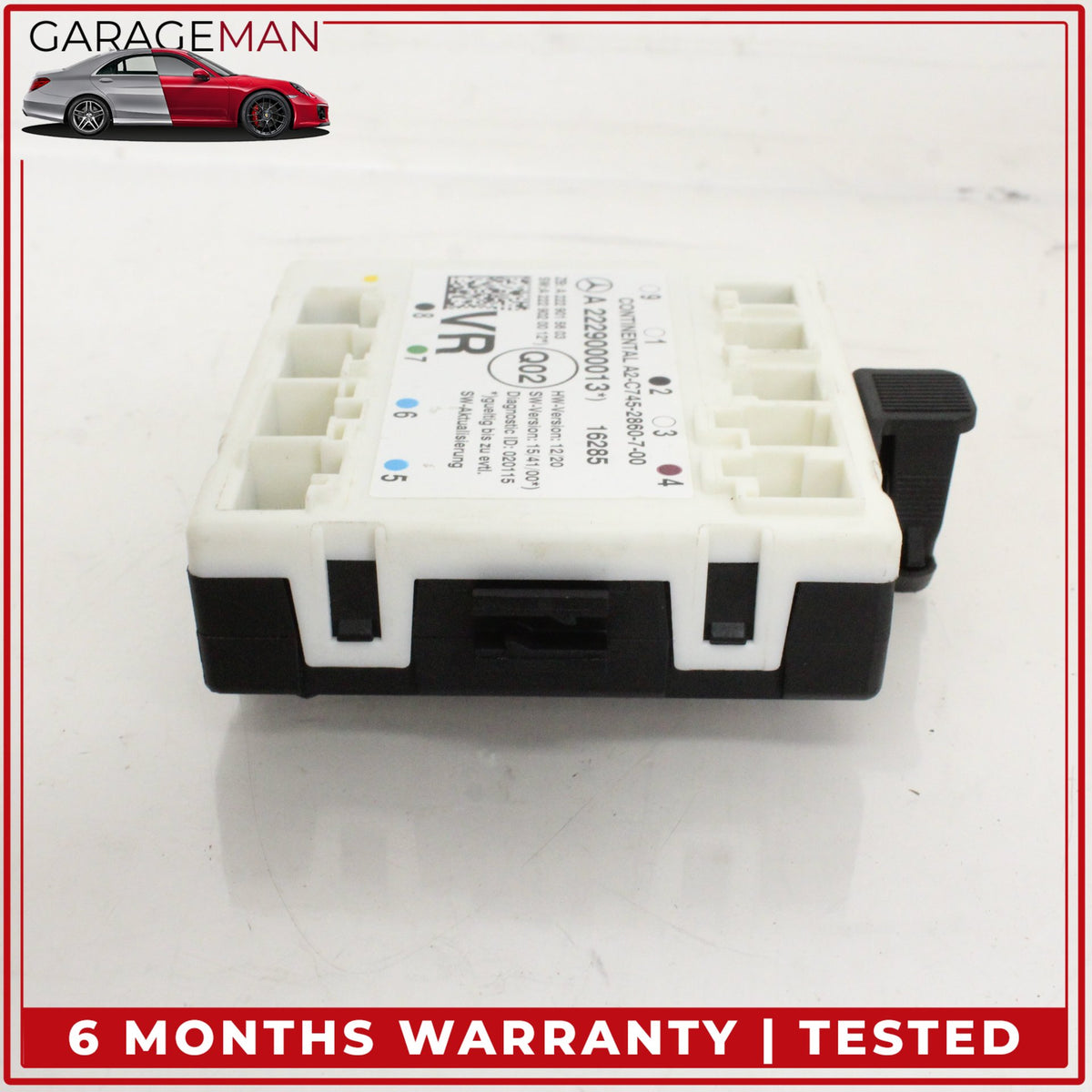 2014-2021 Mercedes W222 S550e Front Right Side Door Control Module Unit OEM