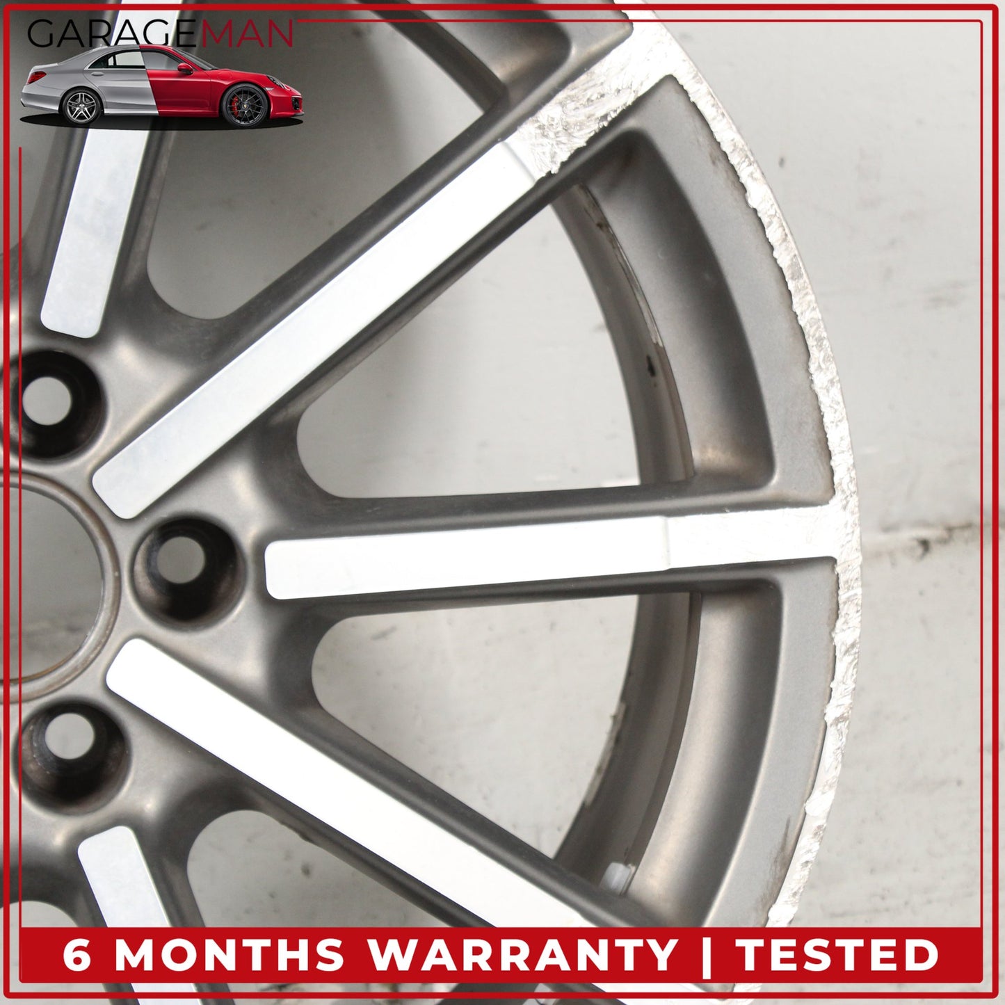 2016-2018 Audi A6 S6 Front or Rear Wheel Rim 8.5JX19 H2 ET43 4G9601025H OEM