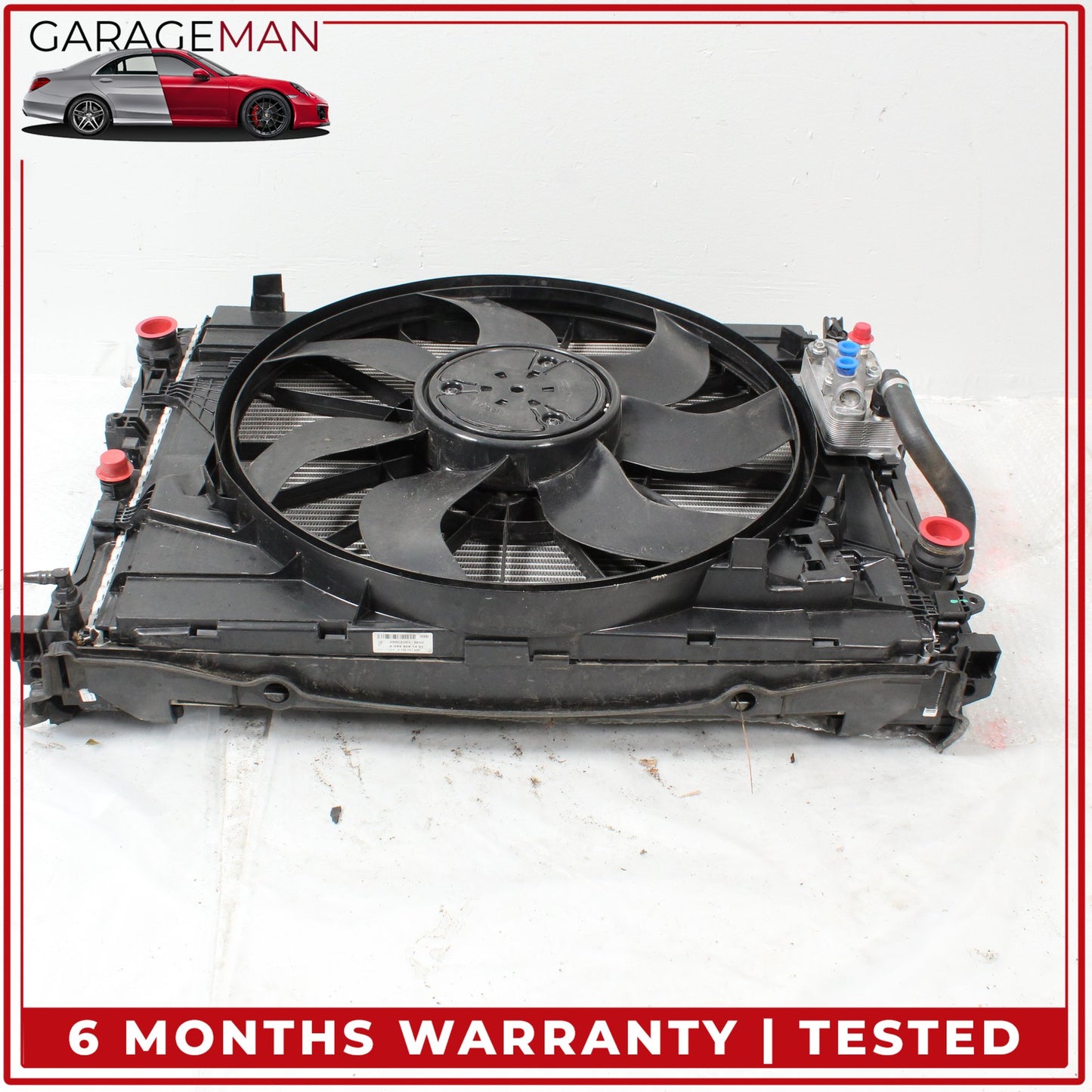 2017-2022 Mercedes W213 E300 Engine Radiator Cooling Fan Assembly 0999061401 OEM