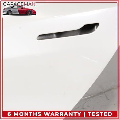 2017-2023 Tesla Model 3 Rear Left Side Door Shell Pearl White 1081441E0C OEM