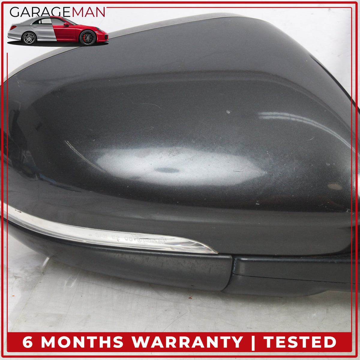 2010-2015 Jaguar XF X250 Front Right Door Rear View Mirror w/ Blind Spot OEM
