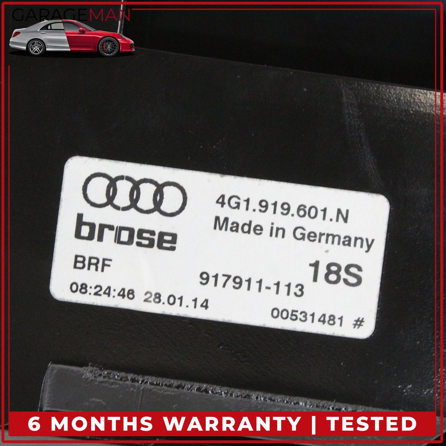 2012-2018 Audi A6 A7 Front Center Dash Display Screen Monitor 4G1919601N OEM