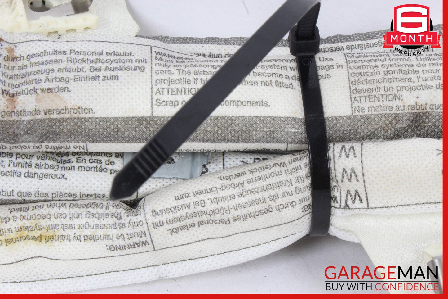08-14 Mercedes W204 C63 AMG C300 Sedan Left Side Roof Curtain Airbag Air Bag OEM