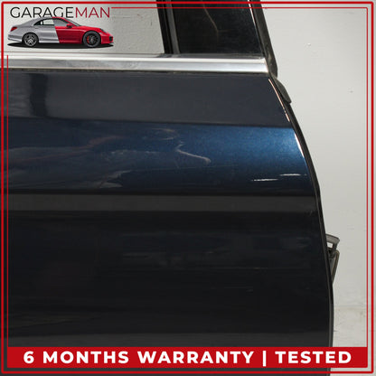 2017-2023 BMW 530e G30 Rear Right Side Door Shell Imperial Blue Metallic OEM