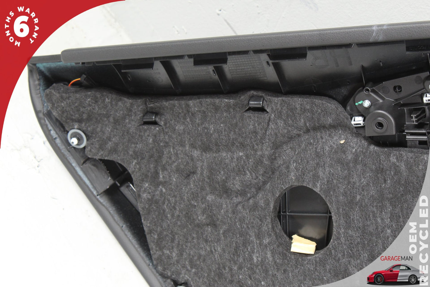 2012-2018 Audi A6 S6 Rear Right Side Interior Door Panel Brown 4G0867222 OEM