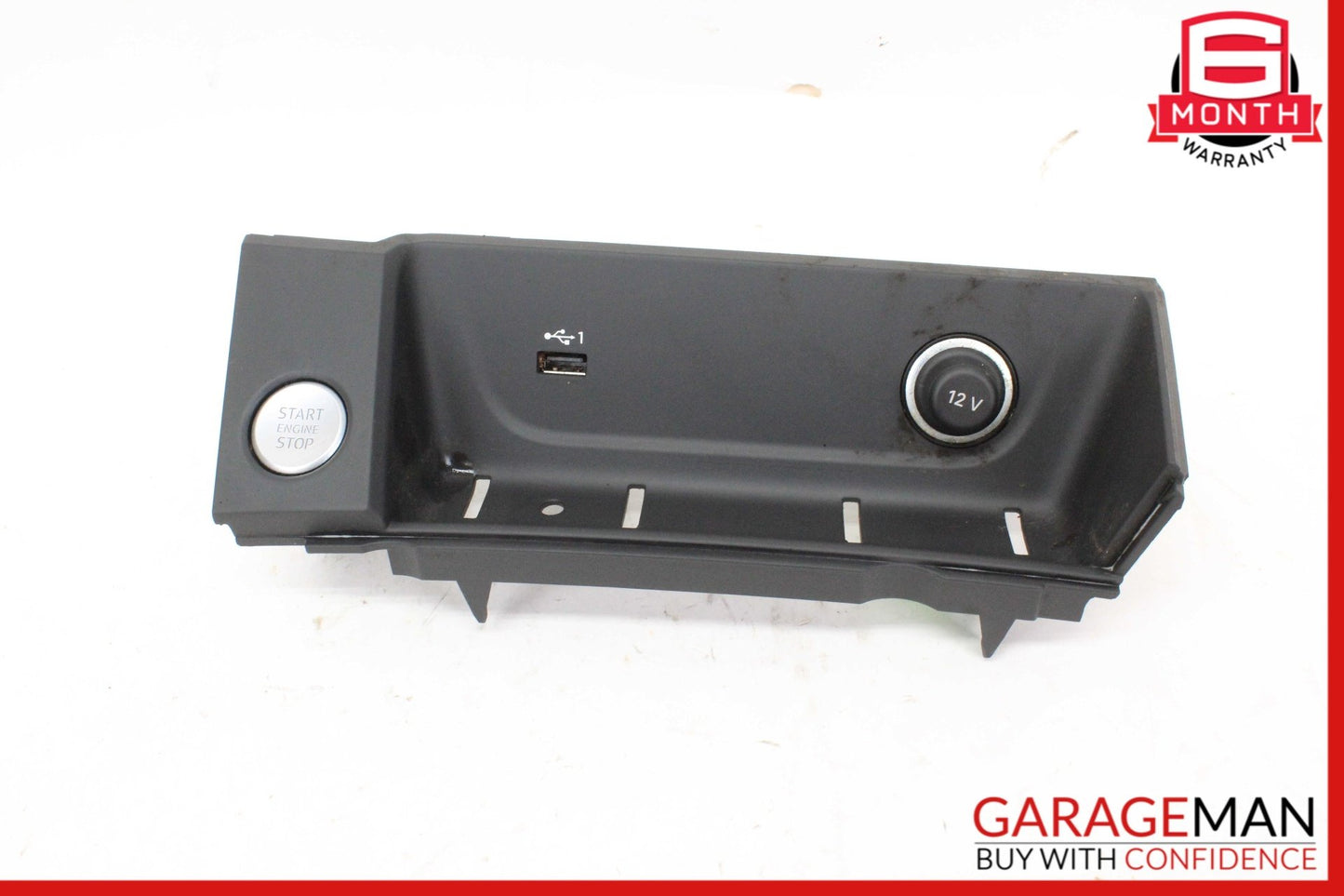 2017-2024 Audi A4 B9 Sedan Front Center Tray Power Outlet Engine Start Switch