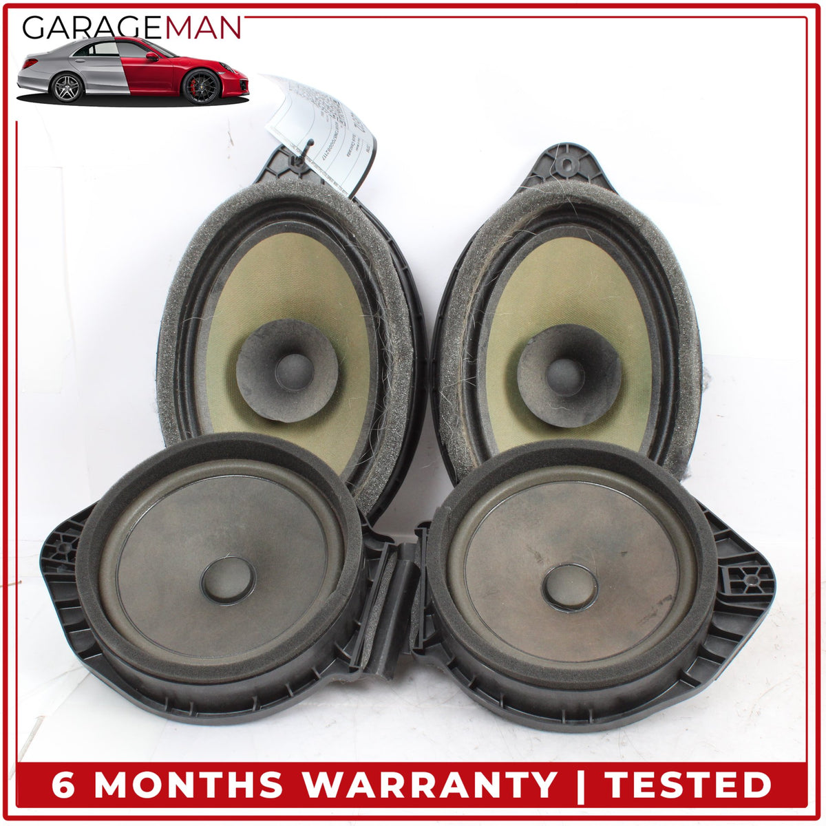 2016-2019 Buick Cascada Front and Rear Sound Audio Speaker Set of 4 Pc OEM