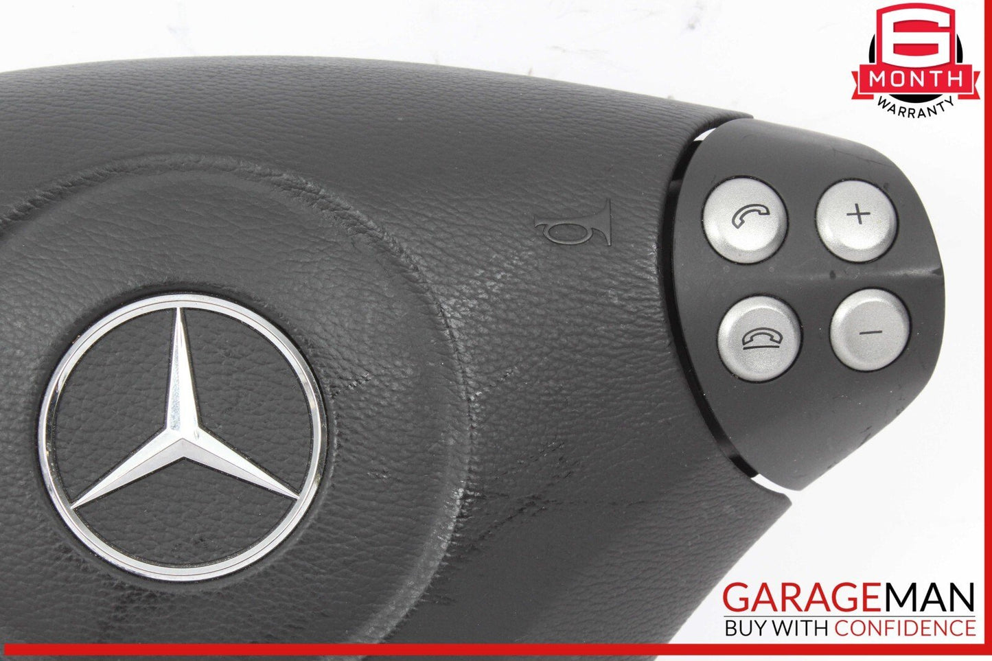 05-08 Mercedes W203 C230 C240 C350 Steering Wheel Air Bag Airbag Black OEM