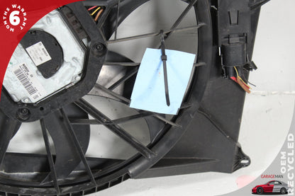 2003-2008 Mercedes-Benz SL500 R230 Convertible Engine Radiator Cooling Fan Motor Assembly 3137229007