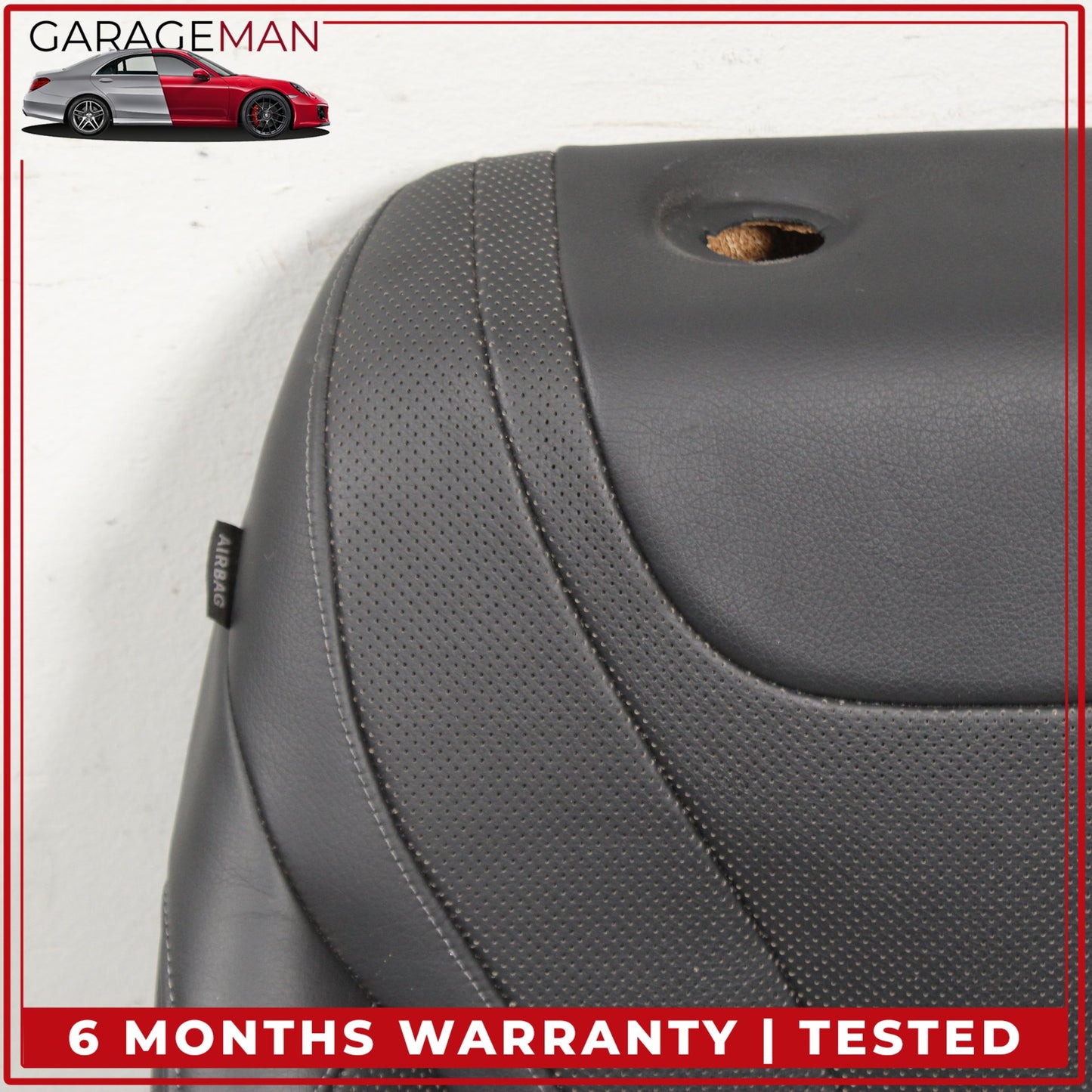 2014-2017 Mercedes W222 S550e Front Left Upper Seat Cushion Black 2229102219 OEM
