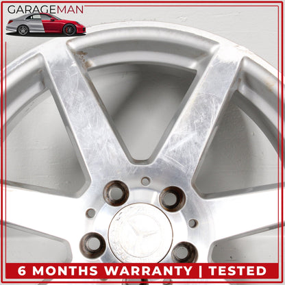 2012-2015 Mercedes W204 C250 Rear 7 Spoke Wheel Rim 8.5JX18H2ET54 2044019902 OEM