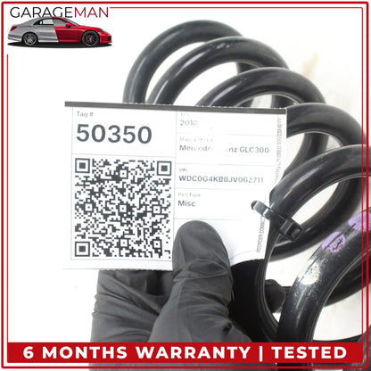 2016-2023 Mercedes X253 GLC300 SUV Rear Left and Right Side Coil Spring Set OEM