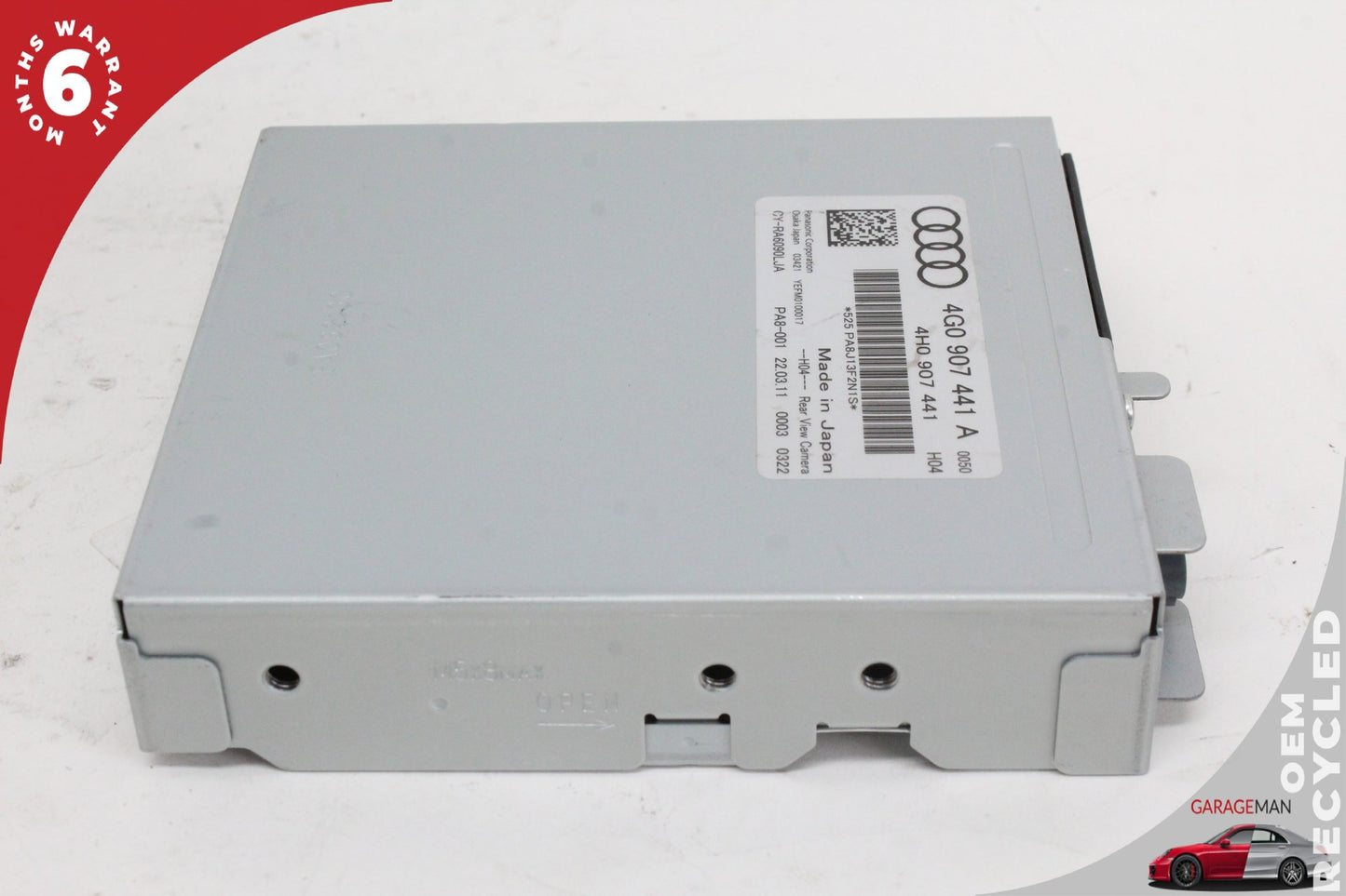 2012-2018 Audi A7 A6 S7 Rear Trunk Camera Control Module Unit 4G0907441A OEM