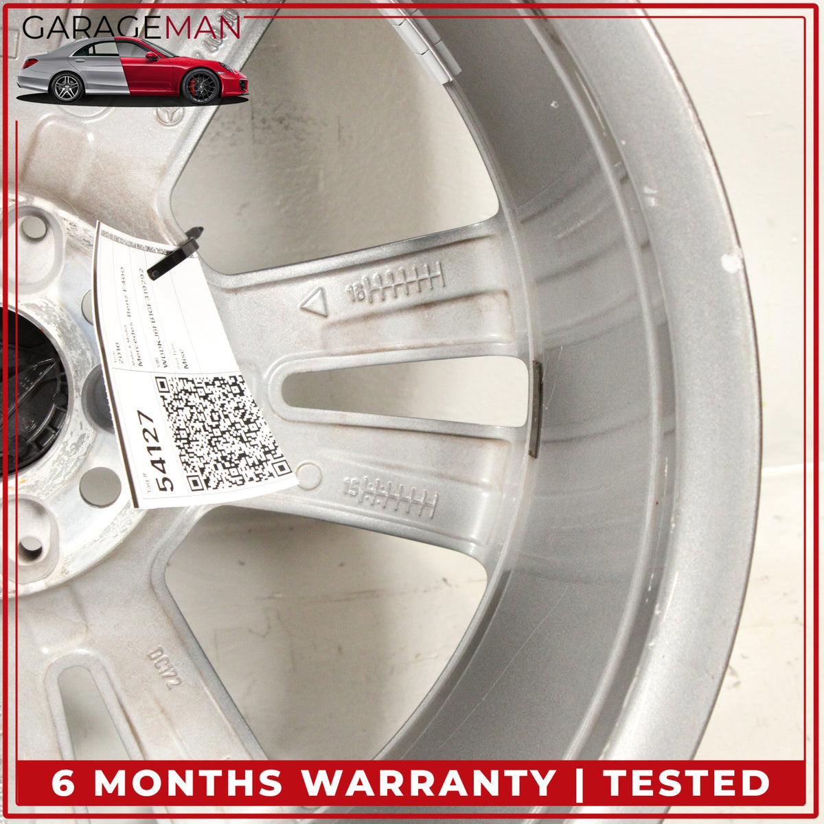 2014-2017 Mercedes C207 E400 Coupe Rear Wheel Rim 8.5JX18H2 ET49 2074013002 OEM