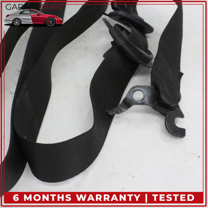 2011-2018 BMW X3 X4 F25 F26 Front Left Driver Side Seat Belt Black OEM