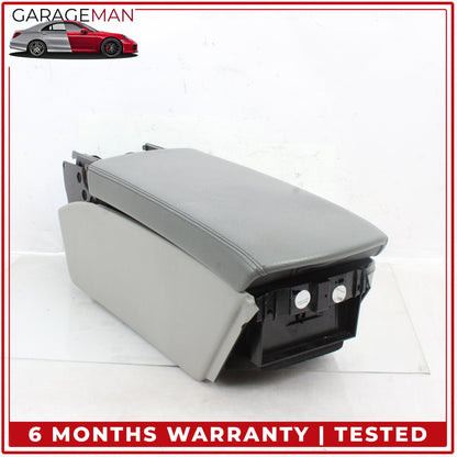2003-2006 Mercedes R230 SL500 Front Center Console Armrest Arm Rest Gray OEM