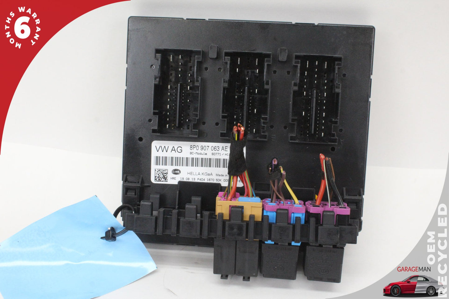 13-15 Audi TT 8J Coupe Onboard Supply Control Module 8P0907063AE Genuine