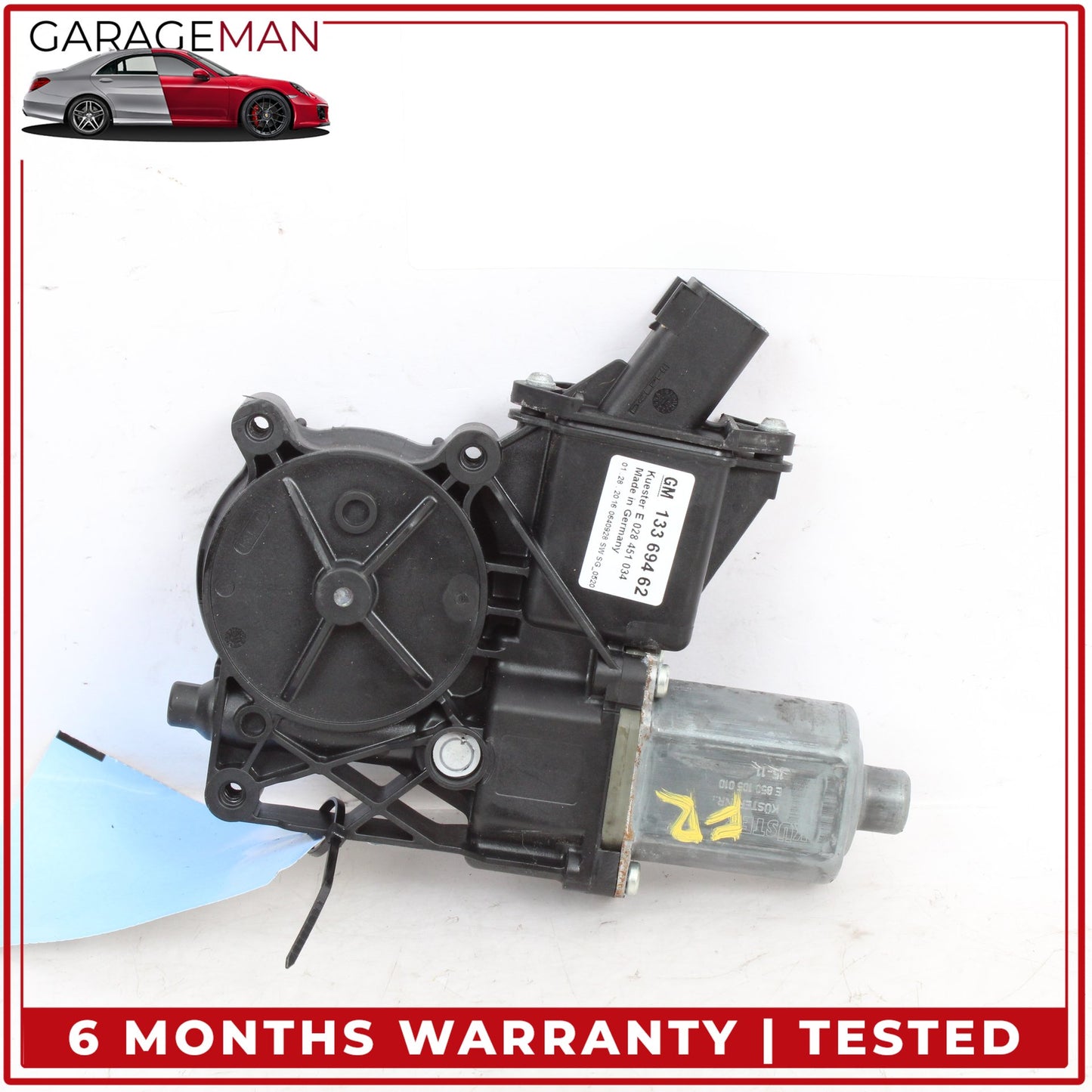 2016-2019 Buick Cascada Front Right Side Window Regulator Motor 13369462 OEM