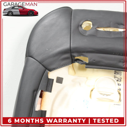2011-2018 Porsche Cayenne 958 Front Left Side Top Upper Seat Cushion Black OEM