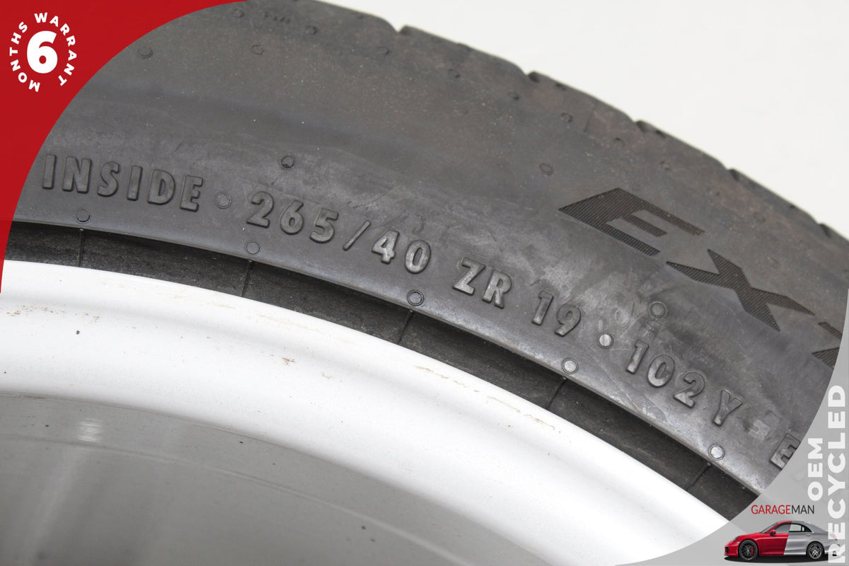 2013-2016 Porsche Boxster 981 Wheel Rim w/ Tire 9.5JX19H2 ET45 98136214302 OEM