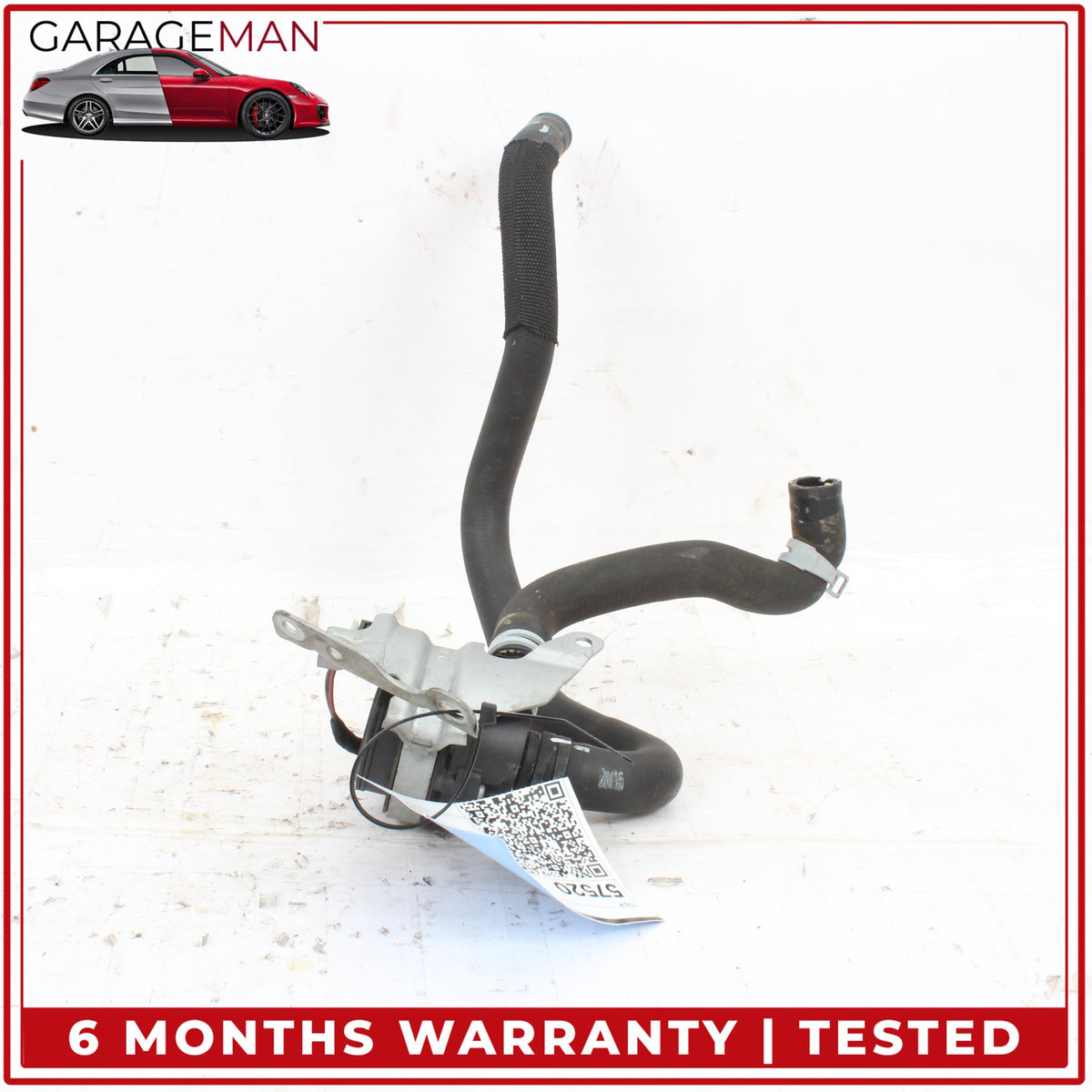2014-2020 Mercedes X156 GLA250 Auxiliary Water Pump w/ Oil Cooler Hose Pipe OEM