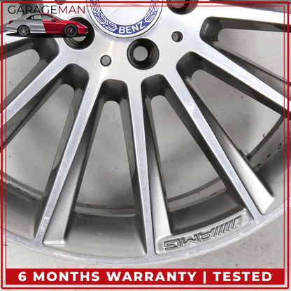 2015-2023 Mercedes W205 C300 Rear Side Wheel Rim 8.5JX19 H2 ET52 2054011400 OEM