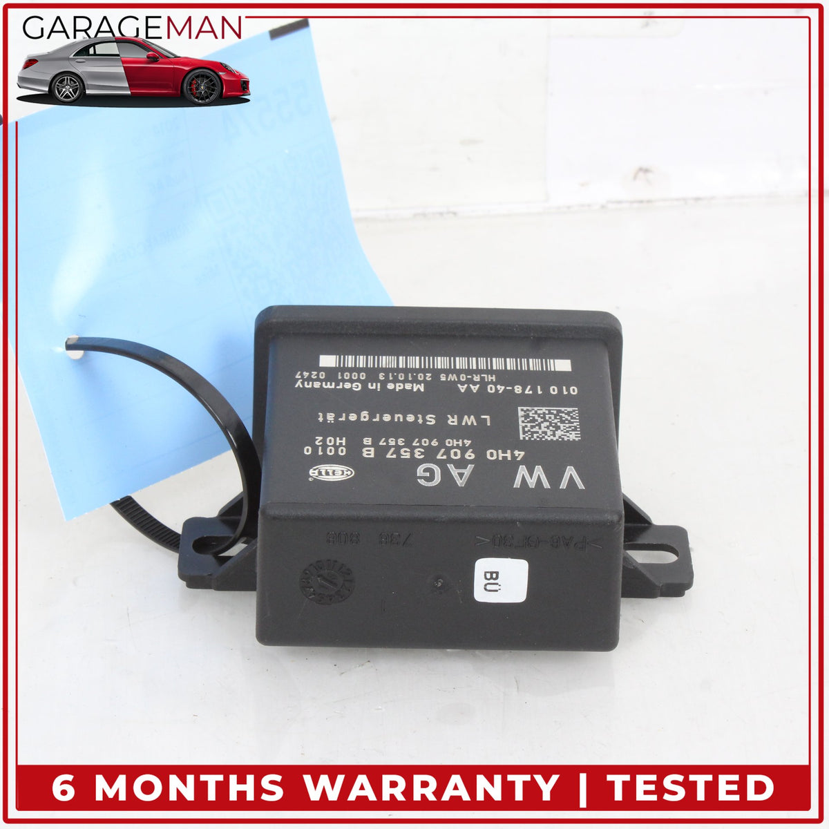 2012-2018 Audi A6 A7 Head Light Head Lamp Range Control Module 4H0907357B OEM