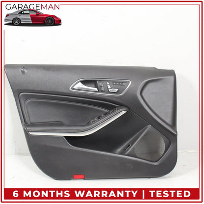 2015-2020 Mercedes X156 GLA250 Front Left Door Trim Panel w/ Control Switch OEM