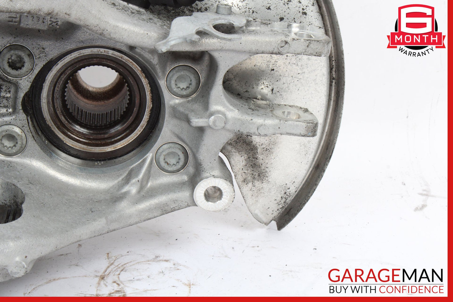 2012-2018 Audi A7 Rear Left Driver Side Spindle Knuckle Wheel Hub 8R0505431F OEM