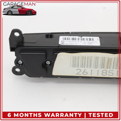 2006-2012 Mercedes W164 ML350 Hazard Switch Control Panel 1648707510 OEM