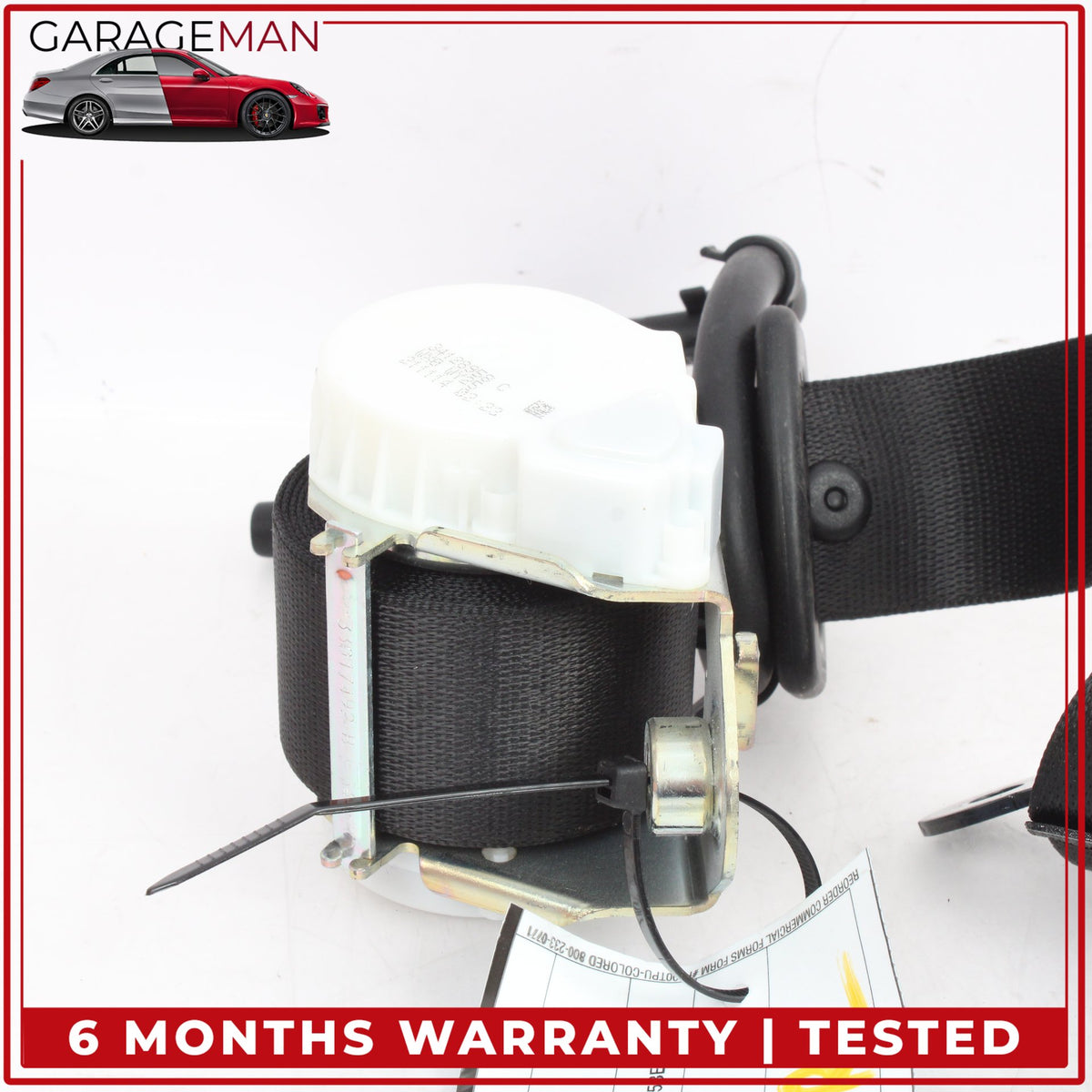 2014-2021 BMW i3 I01 Rear Left Driver Side Seat Belt Retractor Black 7304151 OEM
