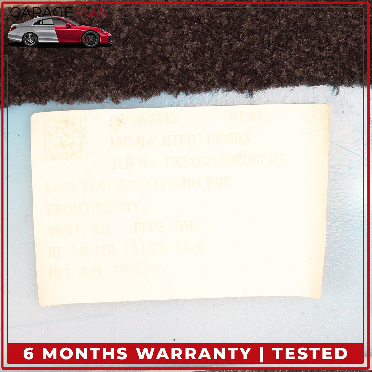 2013-2021 Land Rover Range Rover L405 Left & Right C Pillar Trim Leather Set OEM
