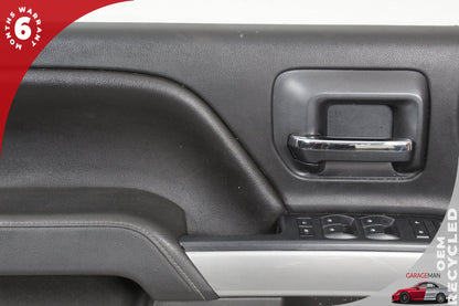 2014-2019 Chevrolet Silverado 1500 Front Left Side Interior Door Trim Panel OEM