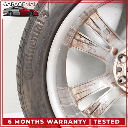 2014-2017 Mercedes W222 S550e S63 AMG Front Wheel Rim w/ Tire 8.5JX19H2 ET36 OEM