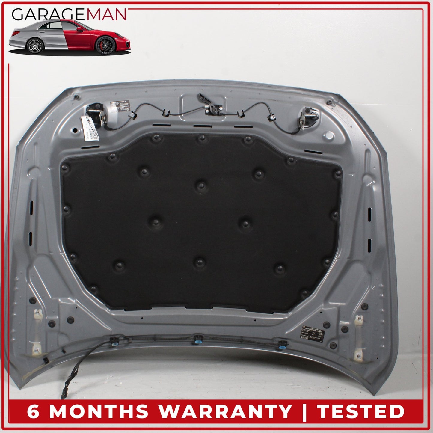 2010-2017 BMW 550i 535i GT F07 Front Hood Bonnet Panel Space Gray Metallic OEM