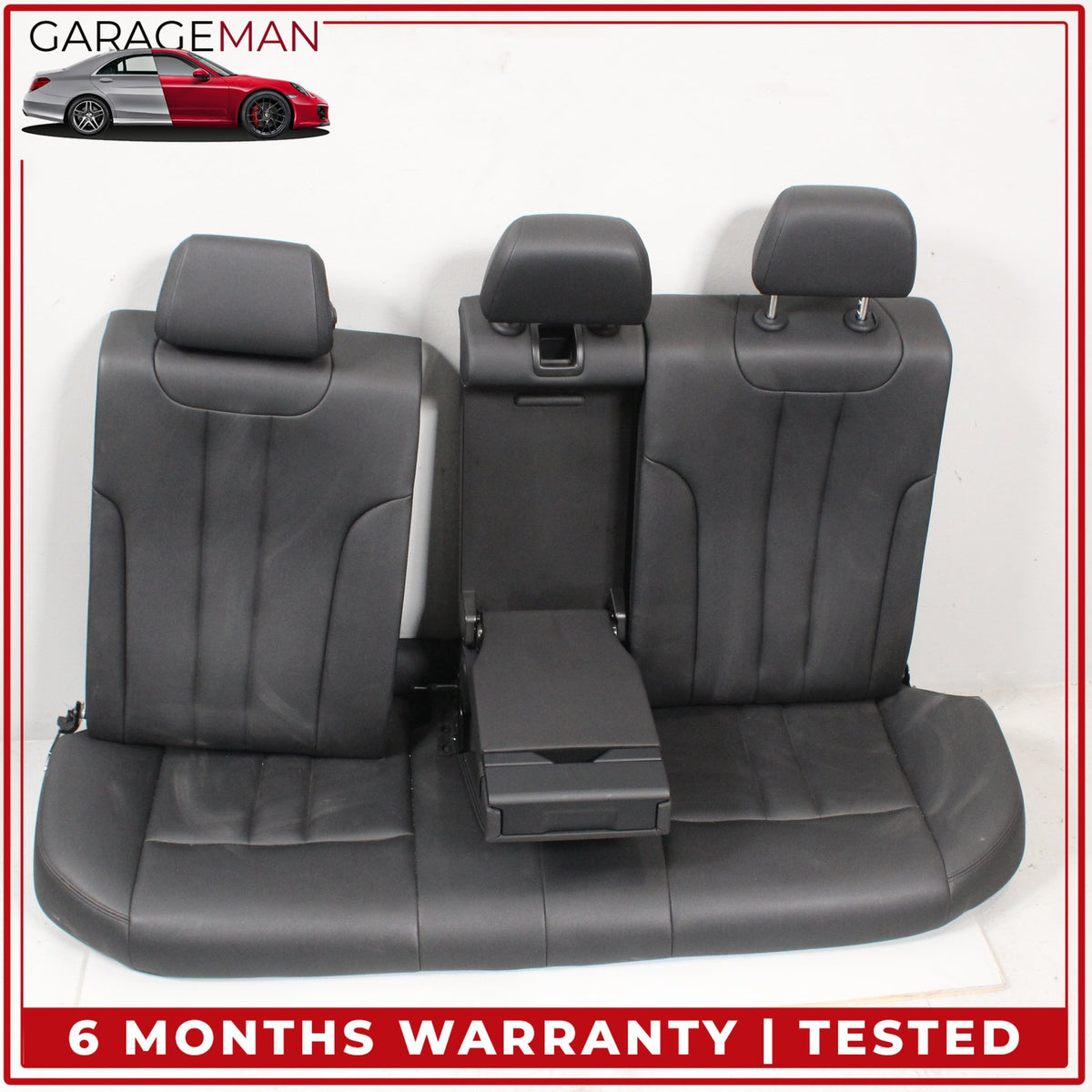 2017-2023 BMW 530e G30 Rear Upper and Lower Seat Cushion Armrest Cupholder OEM