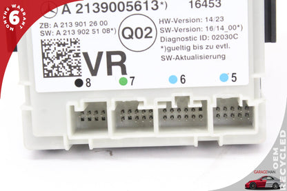 17-19 Mercedes-Benz E400 W213 Wagon Right Front Door Control Module 2139005613 OEM