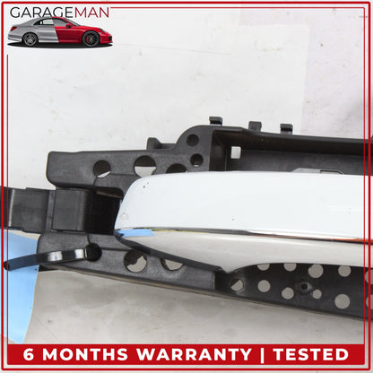 2011-2018 Audi A8 S8 Front Right Exterior Door Handle Glacier White Metallic OEM