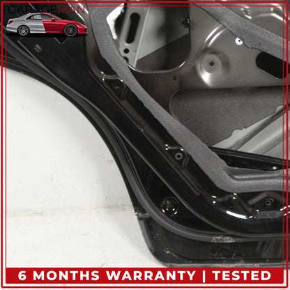 2011-2017 BMW X3 F25 SUV Rear Left Side Door Shell w/ Door Handle Black OEM