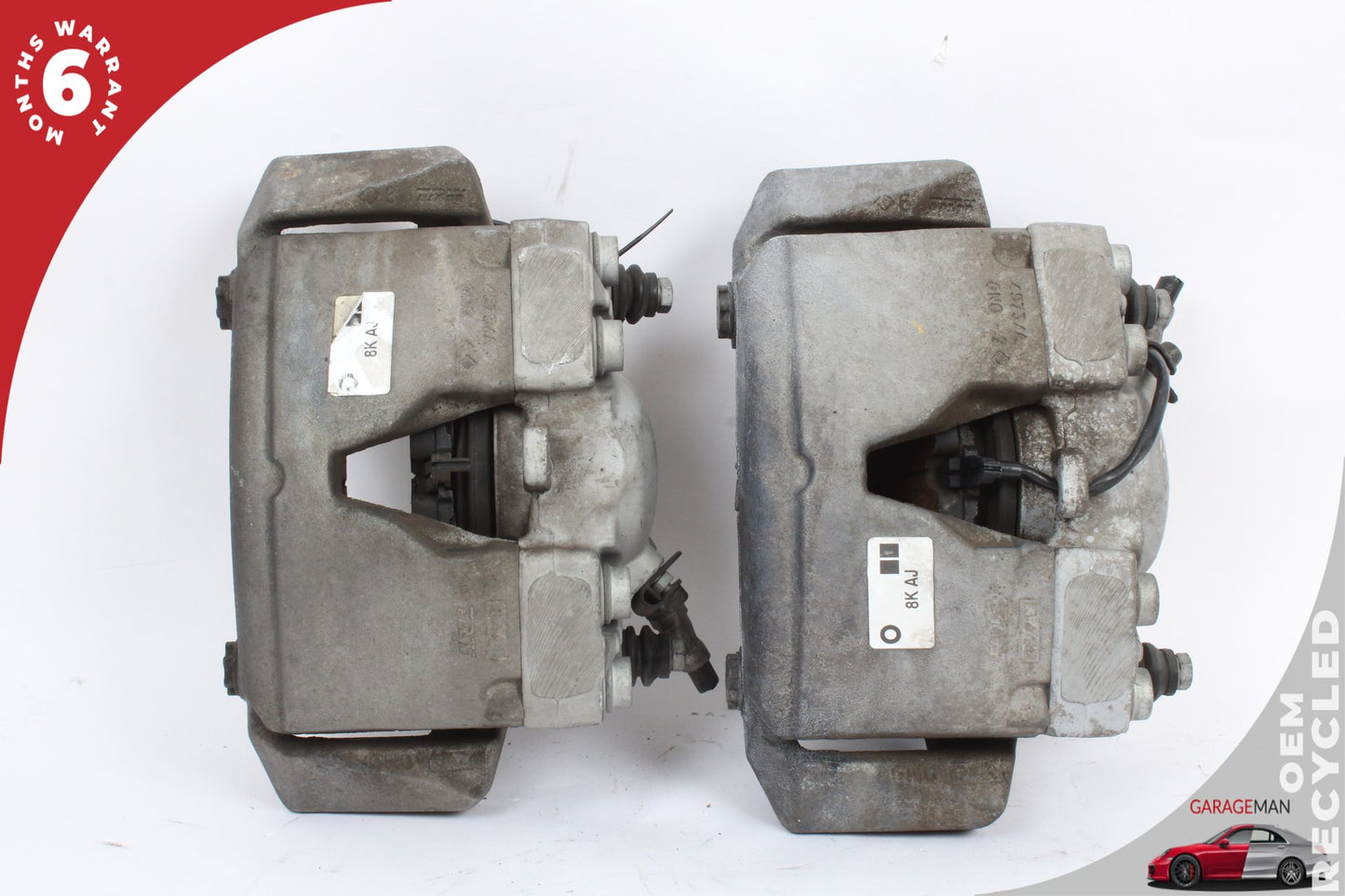 2009-2016 Audi A5 A4 Front Left and Right Side Brake Caliper Set 8K0106AJ OEM