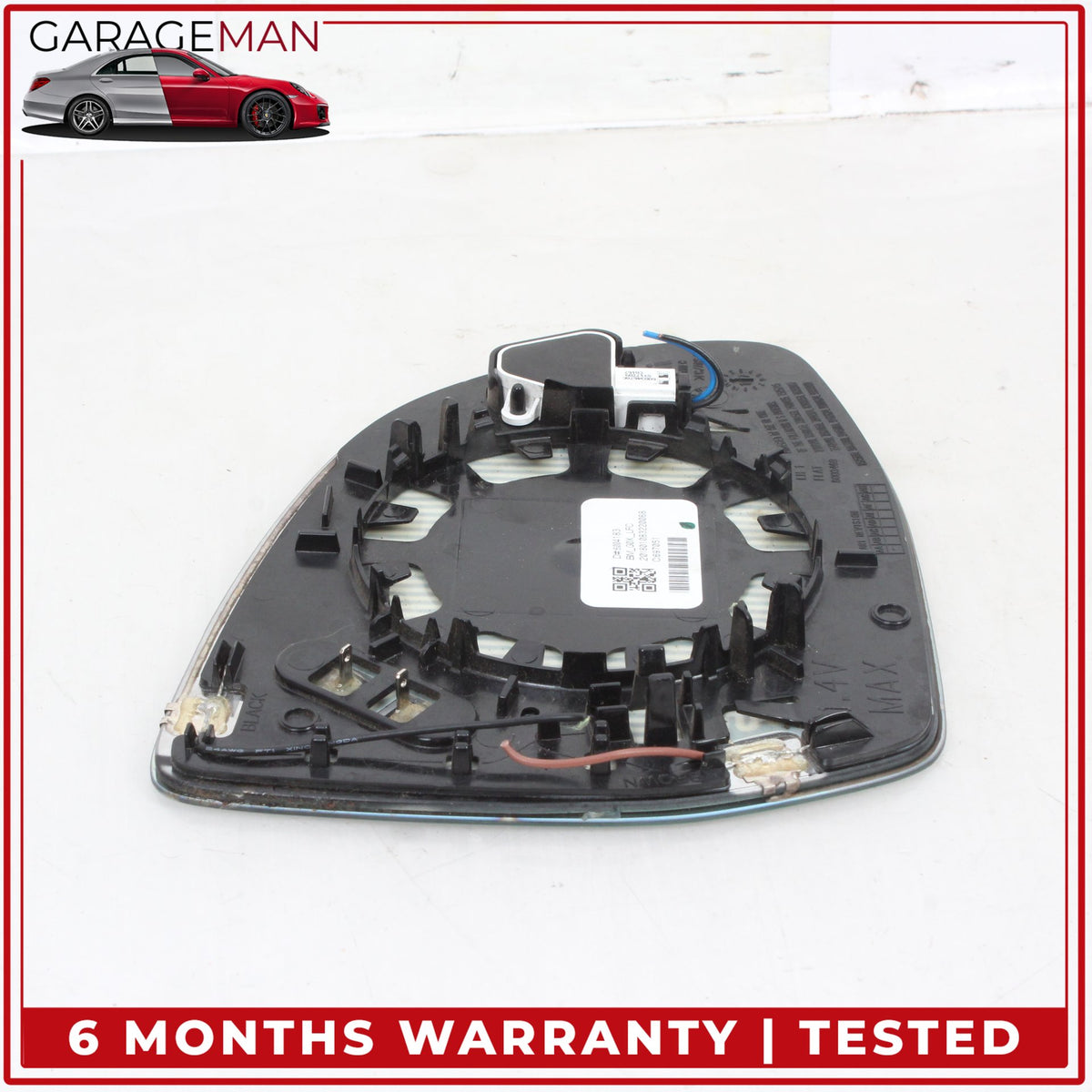 2018-2026 BMW X3 X4 X5 X6 X7 Left Door Rear View Mirror Glass w/ Blind Spot OEM