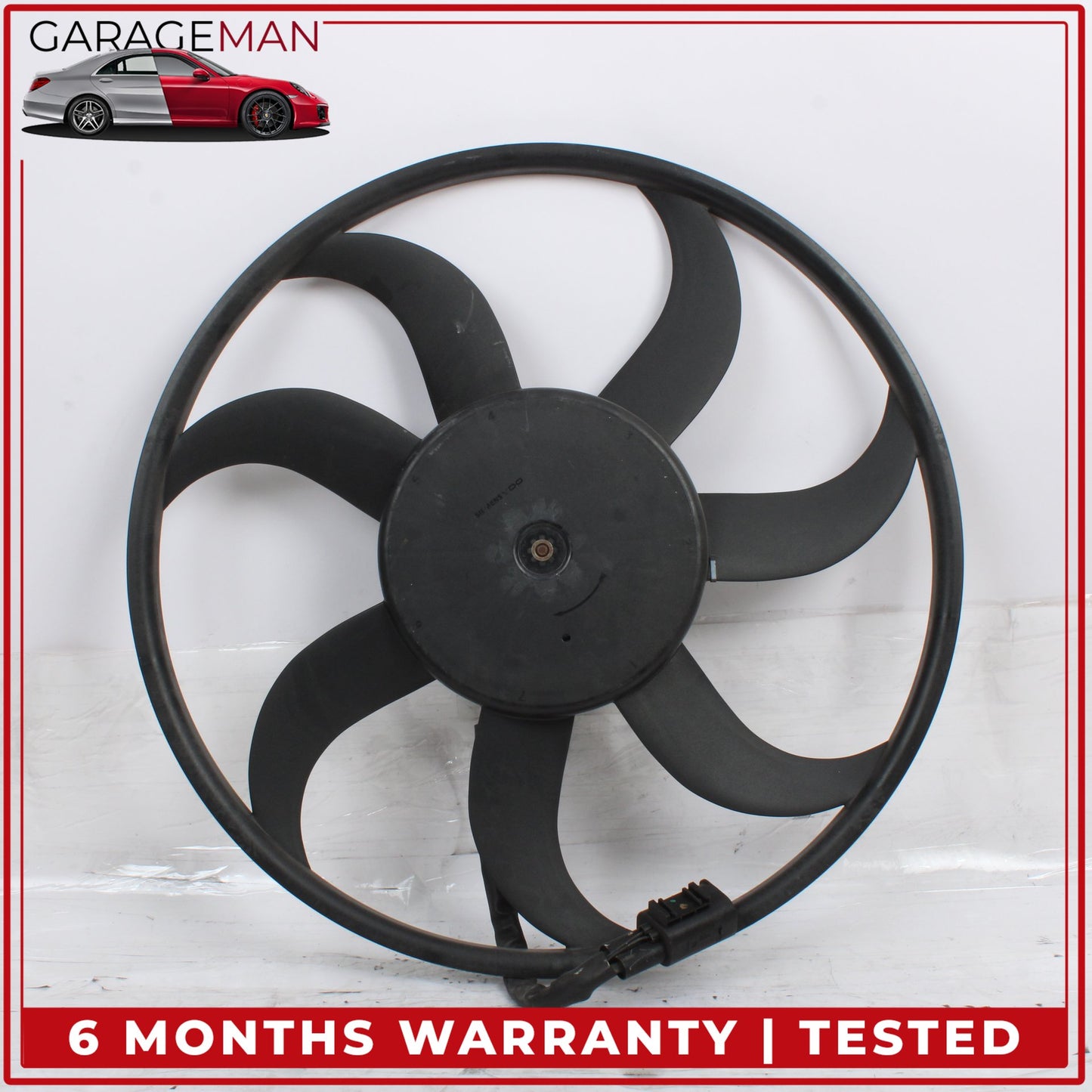 2007-2013 Mercedes W221 S550 Engine Cooling Fan Blade w/ Motor 2215000793 OEM
