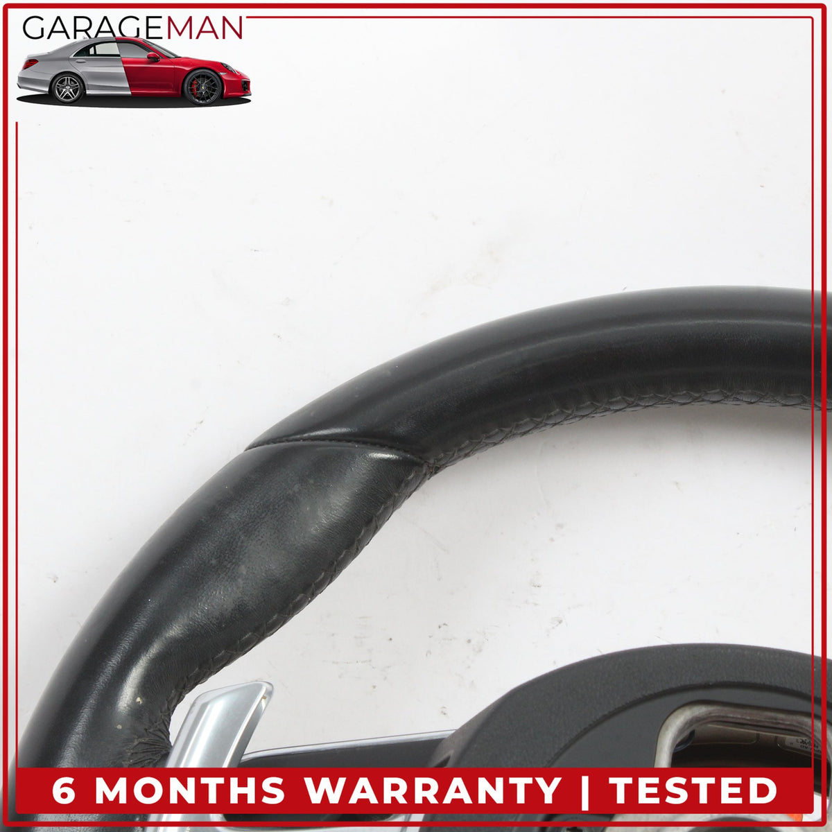 2015-2021 Porsche Cayenne 958 Macan 95B Steering Wheel w/ Paddle Shifters OEM