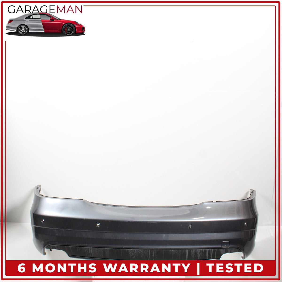 2006-2011 Mercedes W219 CLS550 Sedan Rear Bumper Cover Gray Metallic OEM