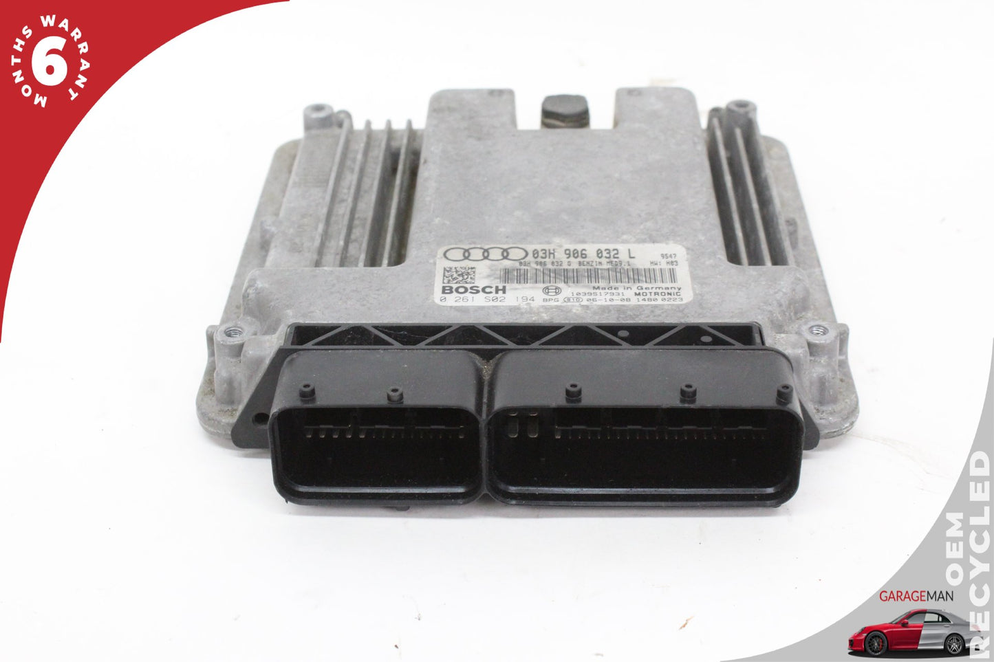2007-2009 Audi Q7 3.6L Engine Computer Control Module ECU ECM 03H906032L OEM