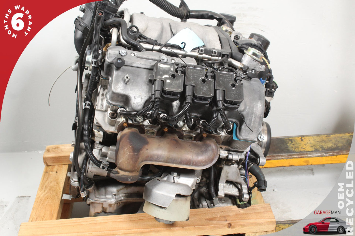 2001-2005 Mercedes W203 C240 RWD M112 2.6L V6 Engine Motor Block Assy OEM 138K